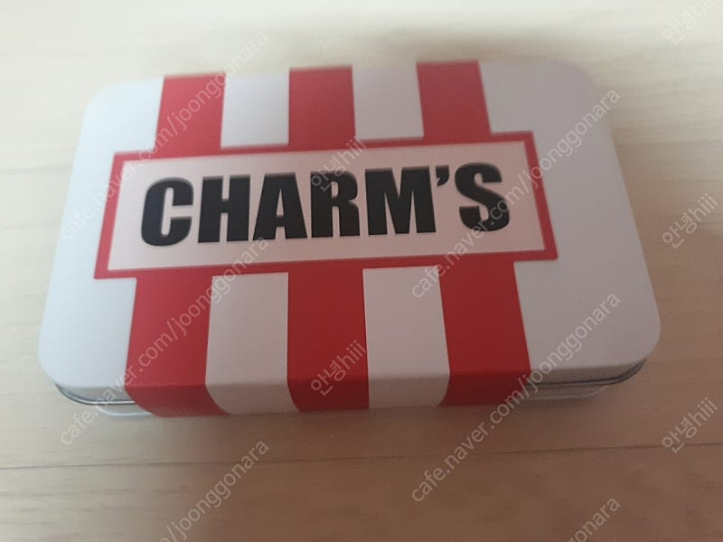 참스 카파 카드지갑 틴케이스 새상품 gs25참스 이미지