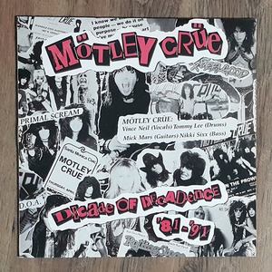 3. 라이센스 엘피 LP - Motley Crue - Decade Of Decadence '81-'91 (1992년/워너뮤직코리아)