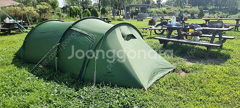 오팔러스 3 20D 그린텐트 3인용 미개봉 판매합니다.--0