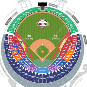 9/10(화) LG트윈스 vs 롯데자이언츠 3루 레드석(2~8연석) 양도