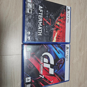 PS5 그란투리스모7 ,월드워Z 애프터매스