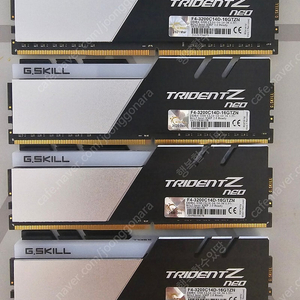 ddr4 cl14 8기가x4 32기가 지스킬 트라이던트 네오 b다이