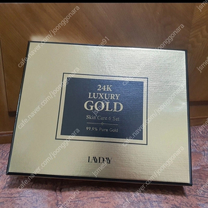 [미개봉][추석선물] 앙쥬 Layday 24k 럭셔리 골드 화장품 8종 세트 38,000원! 최근제조 사용기간 3년