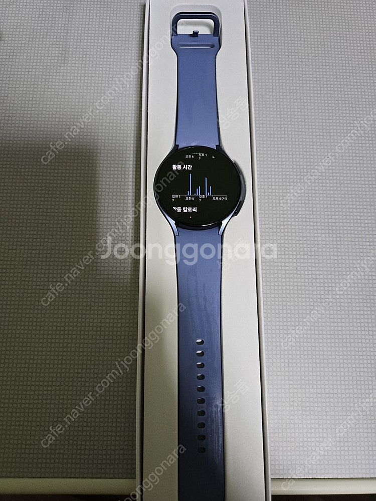 워치5 44mm 블루투스 사파이어 풀박스 팝니다--0