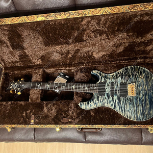 신품급 PRS Wood Library 509 Faded Whale Blue 일렉기타