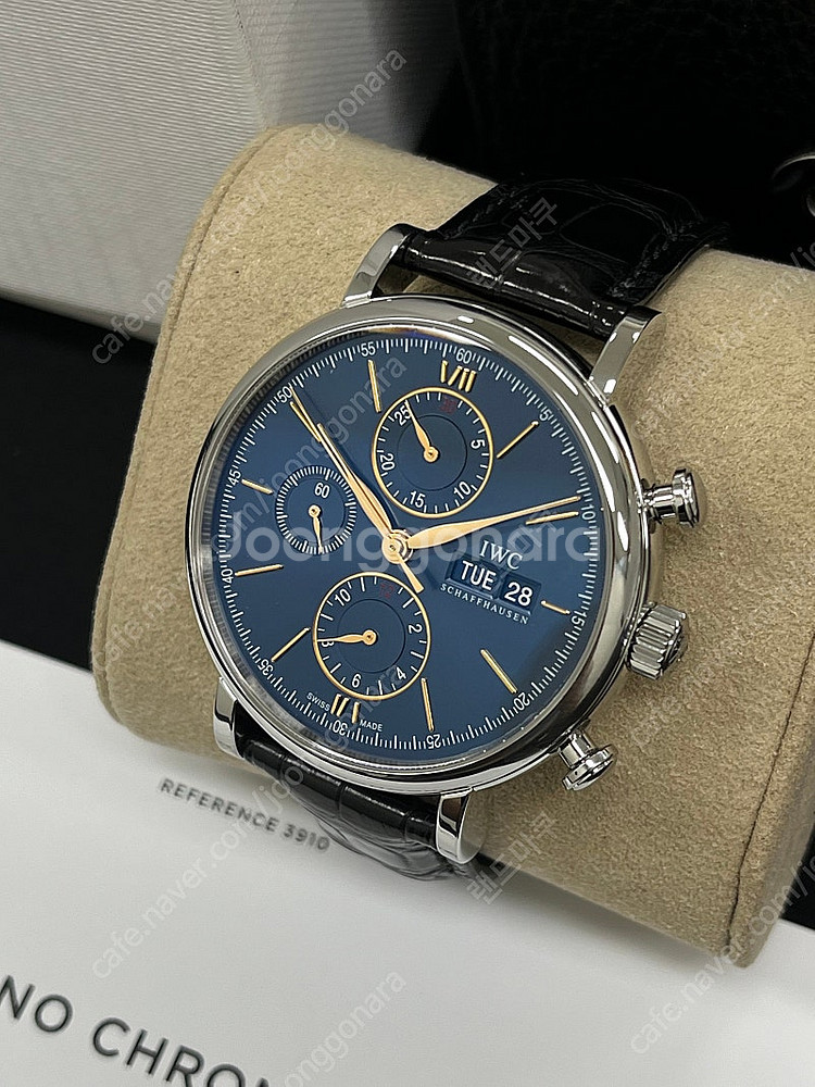 IWC 포트토피노 크로노그래프 42미리 42mm 청판 ...--0