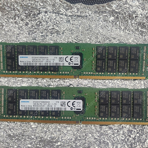 삼성 ECC 서버 메모리 DDR4 16GB PC4-19200 2개