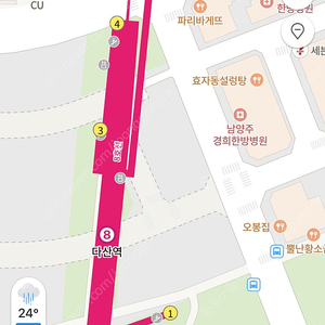 다산역 주변 월주차 판매합니다