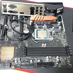 [택비포함) ASROCK B150M Pro4 + INTEL CORE i5-6500 (정품쿨러 / 백패널포함]