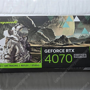 만리 RTX 4070 SUPER Rush D6X 12GB 미개봉