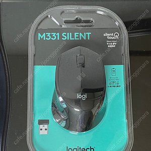 로지텍 마우스 M331 무선 무소음 새상품 Logitec