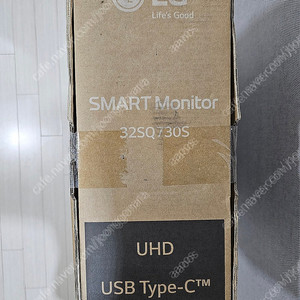 LG 모니터 UHD 4K 모니터 스마트 모니터 32인치 32SQ730SW 미개봉 새상품