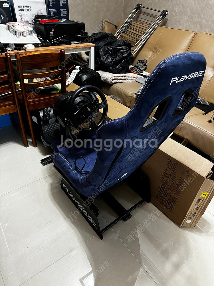 트러스트마스터 t300 + 플레이시트--0