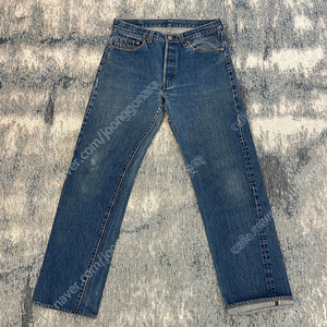 [32-32.5] Levis 1981 501 Selvedge Denim pants, Button 524[34x36] 리바이스501 셀비지 데님