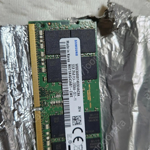 미사용 삼성 메모리 아이맥 노트북 전용 32램 32램 DDR4 3200 1개