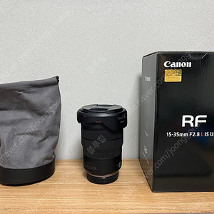 캐논 RF 15-35mm f/2.8 렌즈 판매합니다.