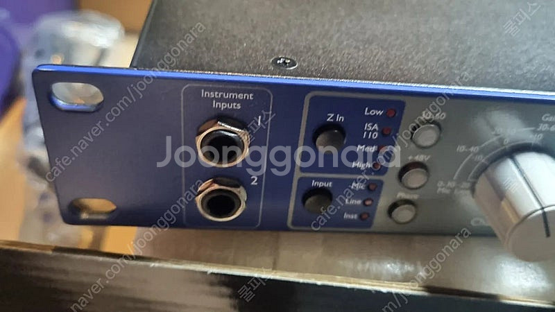 Focusrite 포커스라이트 ISA TWO 듀얼 마이크 프리앰프 판매합니다--7