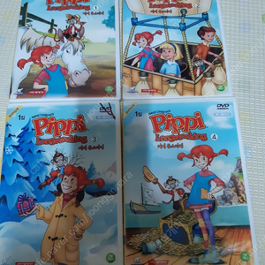 삐삐롱스타킹 pipi longstocking dvd 4장 택포