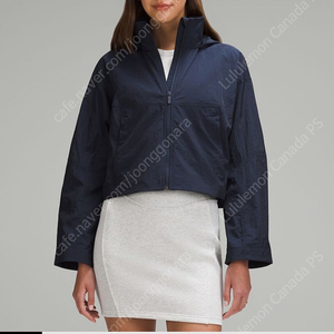 룰루레몬 경량 바람막이 [새상품] Lightweight Relaxed-Fit Vented Jacket 네이비