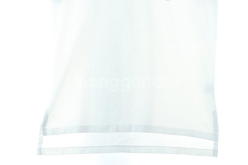 (M) 폴로 랄프로렌 반팔 카라 티셔츠 화이트 면 올드...--3