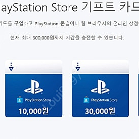 플레이스테이션(PSN,PS) 플스기프트 카드 20만원 구매합니다.