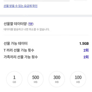 skt 데이터 1.5기가 2,000원