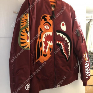 베이프 bape ma-1 자켓 xl