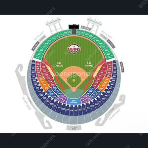 9/8 9월 8일 일요일 엘지 트윈스 한화 이글스 3루 네이비 2연석 2개