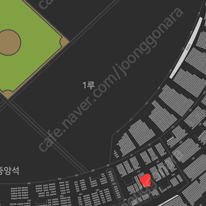 롯데자이언츠 vs 한화이글스 9월 14일 (토) 응원탁자석 2연석