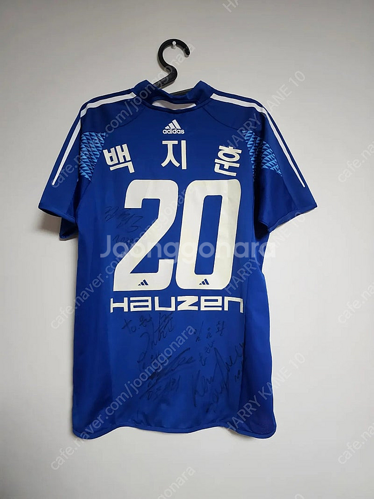 [교환 가능] 2006 수원 삼성 홈 백지훈 스쿼드 싸...--4