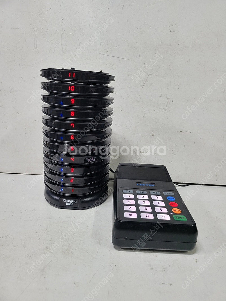 카페에서 쓰는 리텍진동벨 g10 11개 세트 팔아요--3