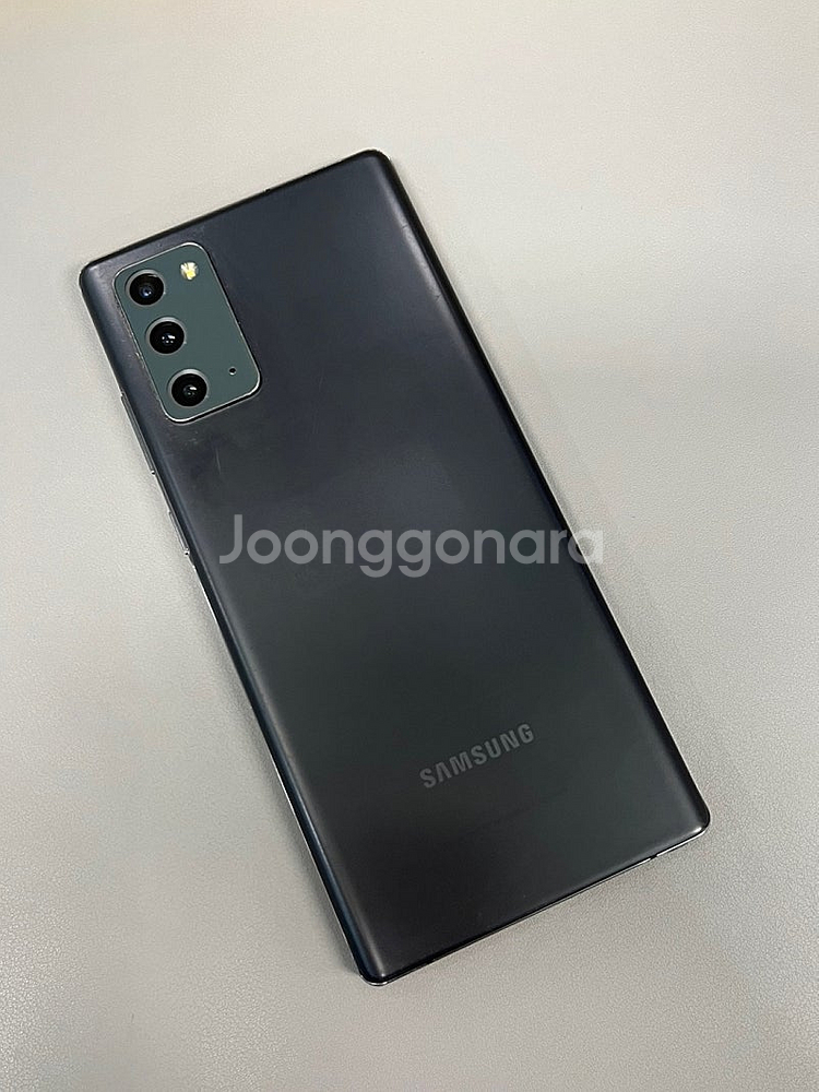 갤럭시노트20 블랙색상 256G 미파손폰 가성비 서브용...--0