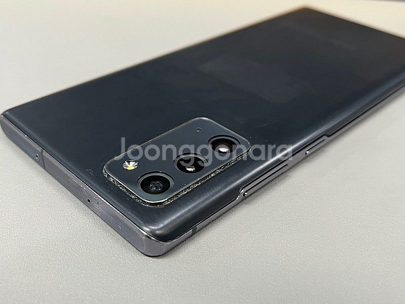 갤럭시노트20 블랙색상 256G 미파손폰 가성비 서브용...--6