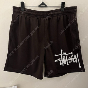 Stussy 스투시 팬츠 반바지_빅 베이직 메쉬 쇼츠_브라운_S