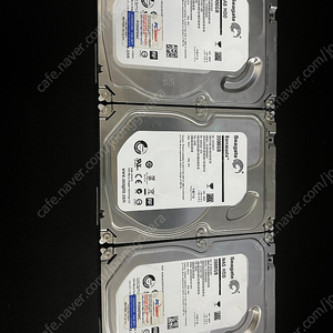 시게이트 3.5인치 2TB HDD 3EA