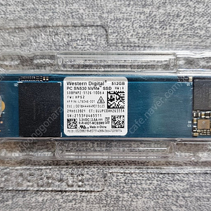 웨스턴 디지털 M.2 NVMe SSD 512기가 새제품