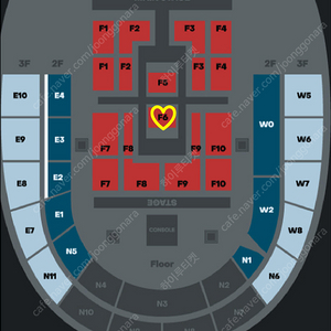 < 엔하이픈 콘서트 > ️ 토요일 F6구역 무대명당