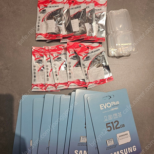 삼성 evo 마이크로sd카드 512(micro sd card) 10개 일괄판매 + 사은품(리더기, 케이스)