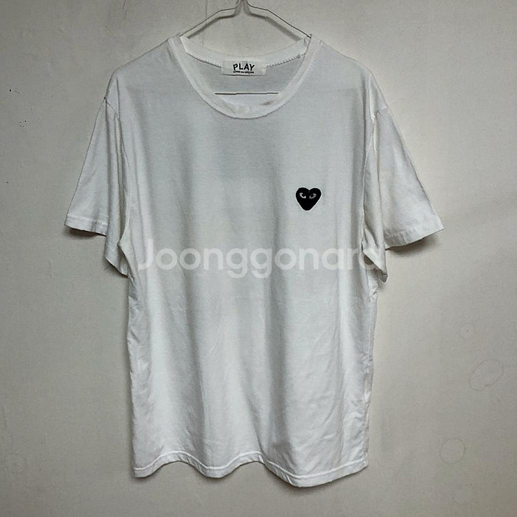 꼼데가르송 남성 반팔티 105XL--0