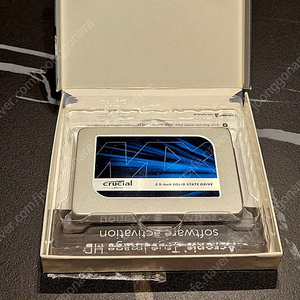 크루셜 ssd 750GB 판매합니다(택포).