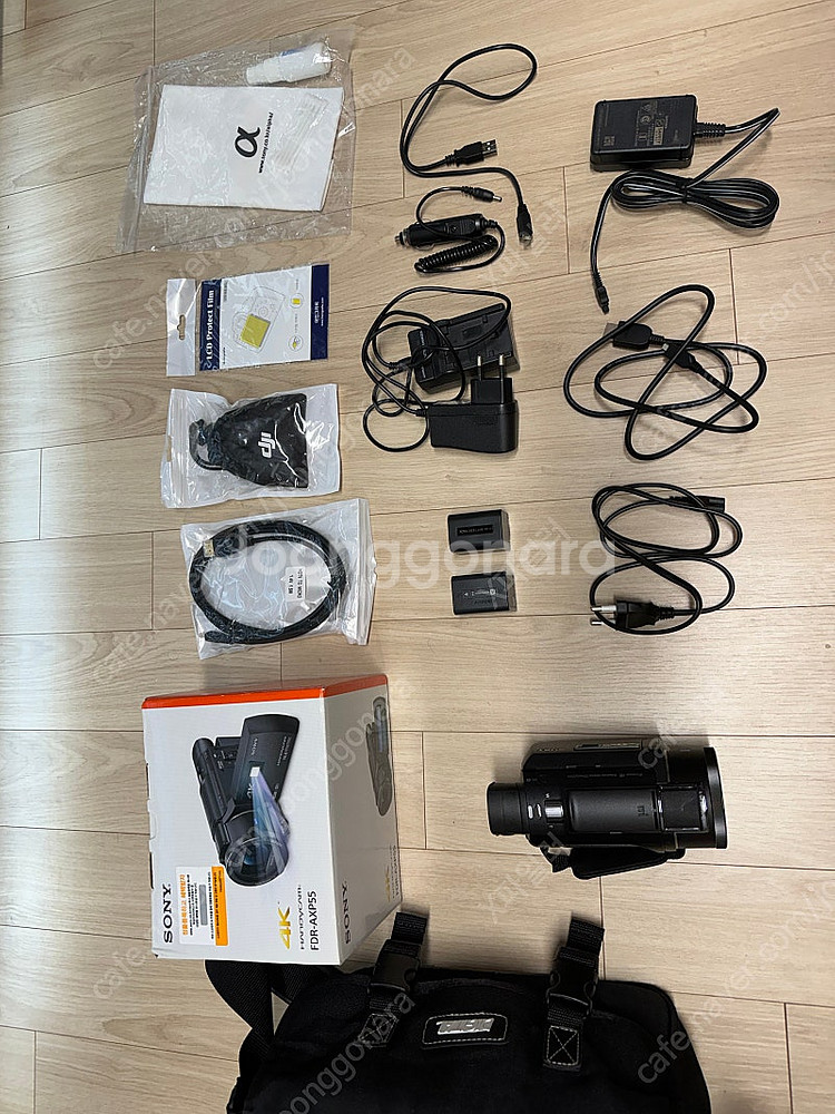 소니 sony FDR-AXP55 카메라 캠코더 세트 판...--0
