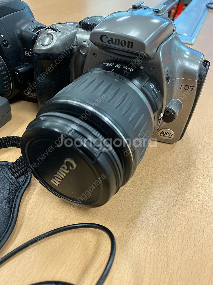 캐논 300D, 350D, 18-55 2개--1