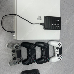 ps4 pro + 5테라 외장하드