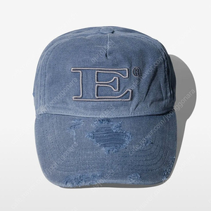 이티씨이 GIANT E LOGO FLAT CAP (BLUE) 라지