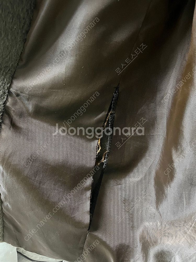 코모모니오 알파카 코트 팝니다--2
