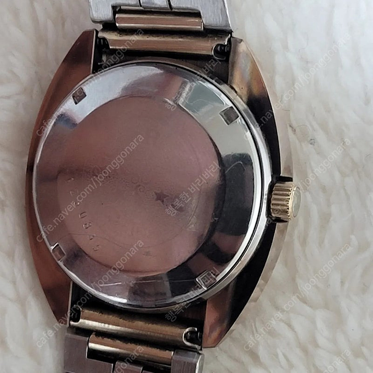 라도 발보아 골드 방패 텅스텐 시계 이미지