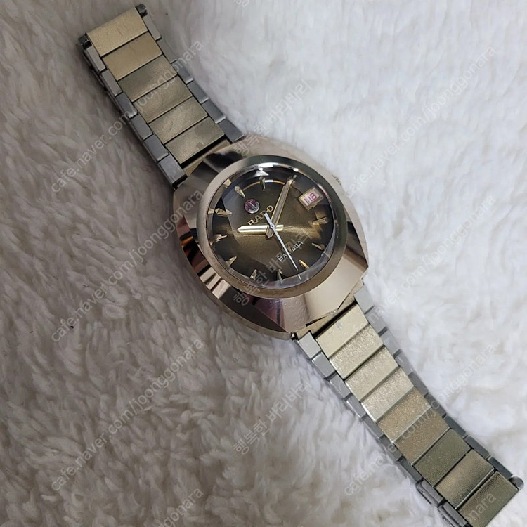 라도 발보아 골드 방패 텅스텐 시계 이미지