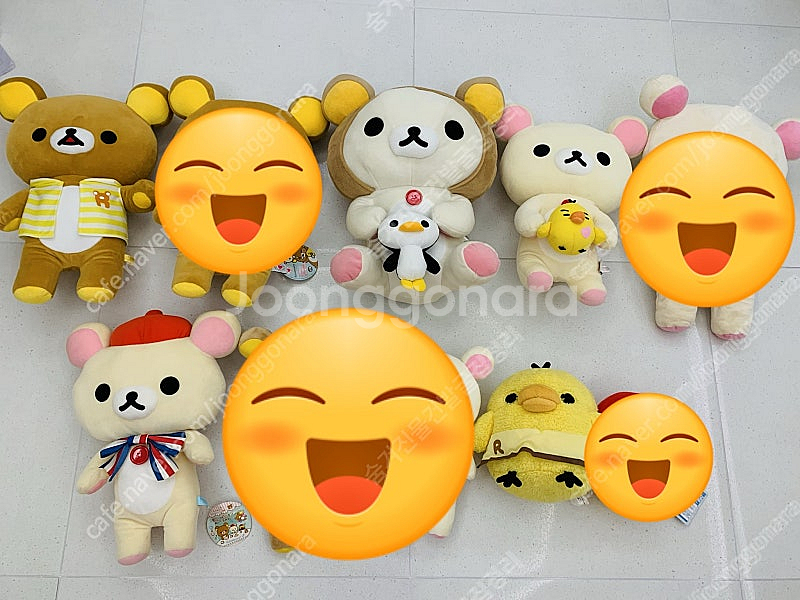 정품 디즈니 리락쿠마 대형인형 다수 저렴하게 팔아요--0