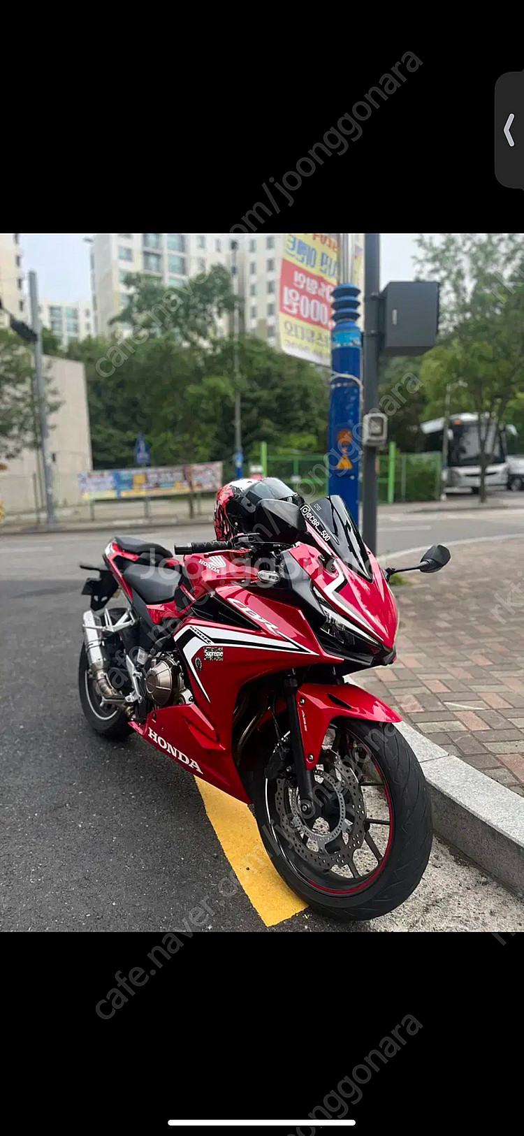 CBR500R 21년식 아크라포빅 판매합니다--2