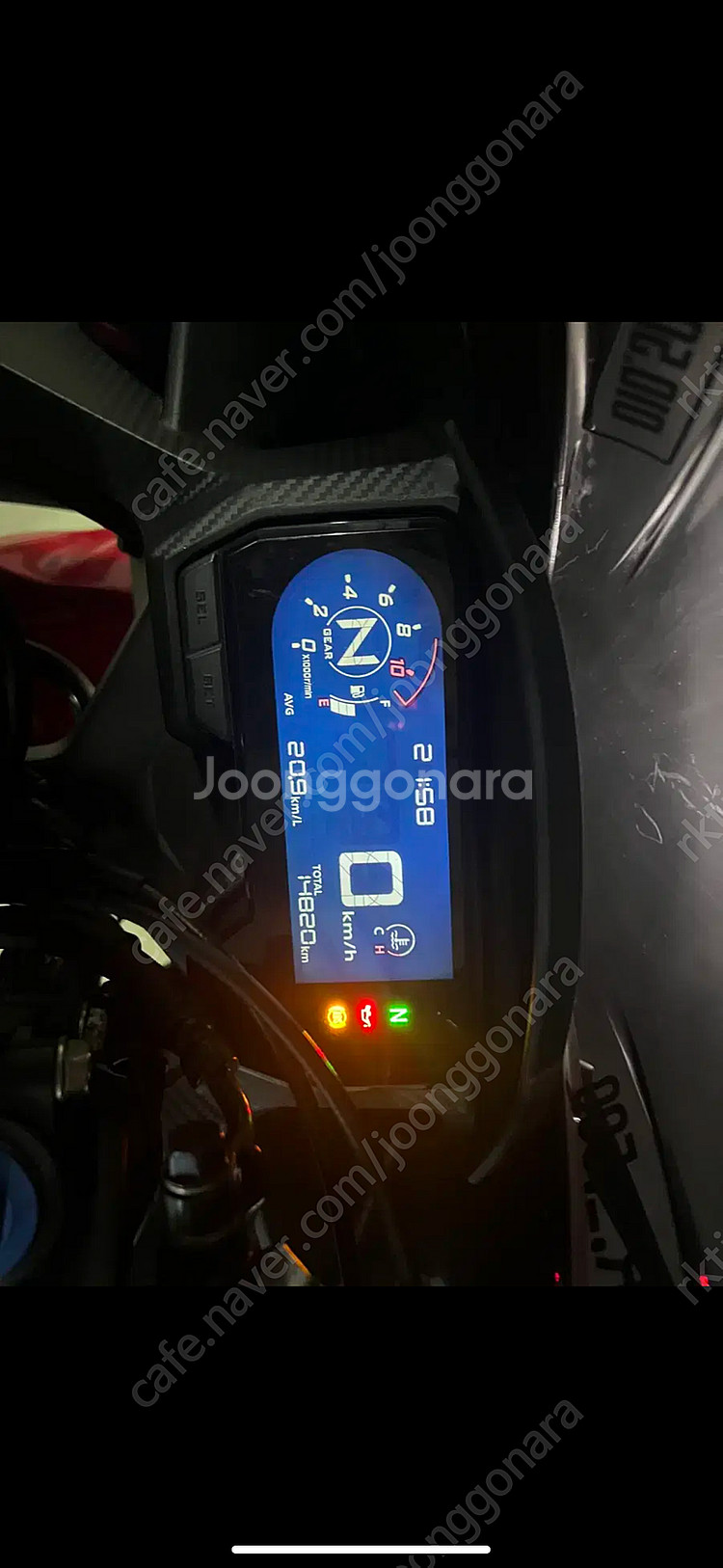 CBR500R 21년식 아크라포빅 판매합니다--4